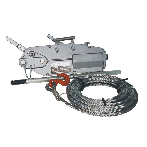 鋁合金鋼絲繩牽引機